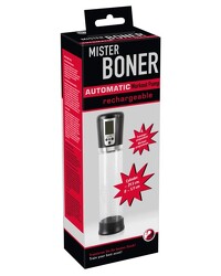 Automatische Penispumpe „Mister Boner Automatic Workout?? mit Messskala